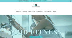 Desktop Screenshot of modfitness.com